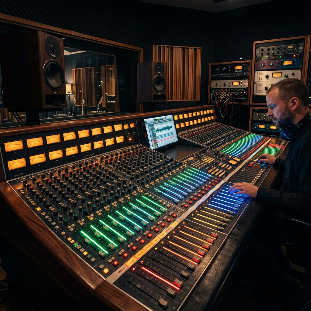 Caution Studio Analog Mixing Board